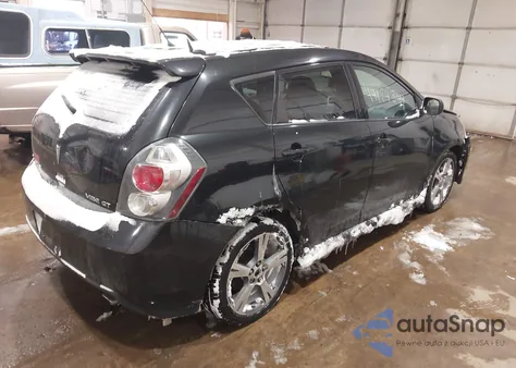 2009 Pontiac Vibe Gt из США, поврежденный, VIN 5Y2SR67089Z447837